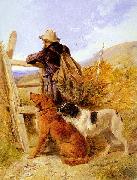 Richard ansdell,R.A. The Gamekeeper Spain oil painting artist